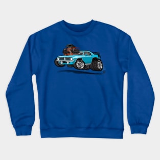 70 Hemi Cuda Engine Crewneck Sweatshirt